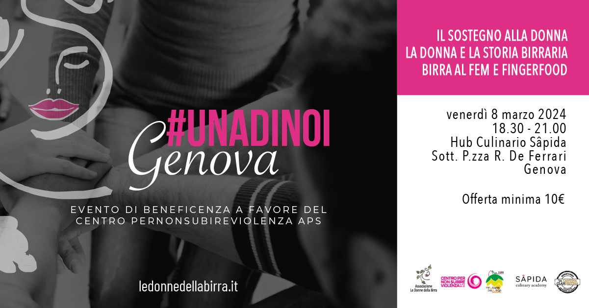 le donne della birra 8 marzo #unadinoi