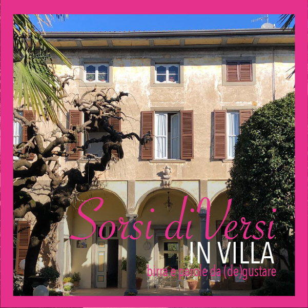 sorsi diversi, birra e brani letterari in villa a Scanzorosciate